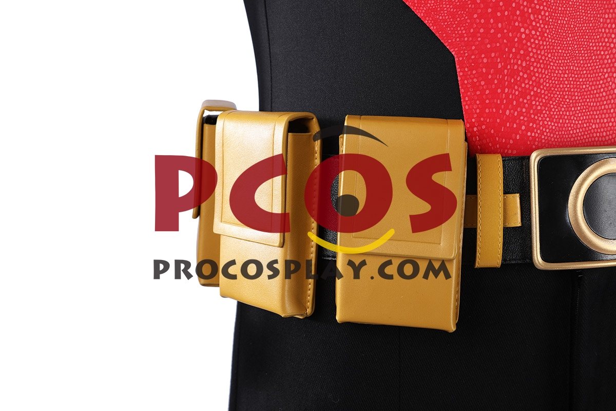 Color Block Padded Cosplay Costume C10072