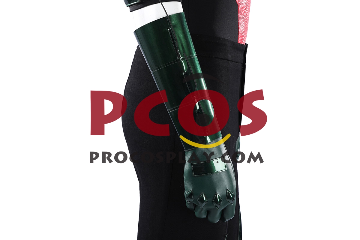 Color Block Padded Cosplay Costume C10072