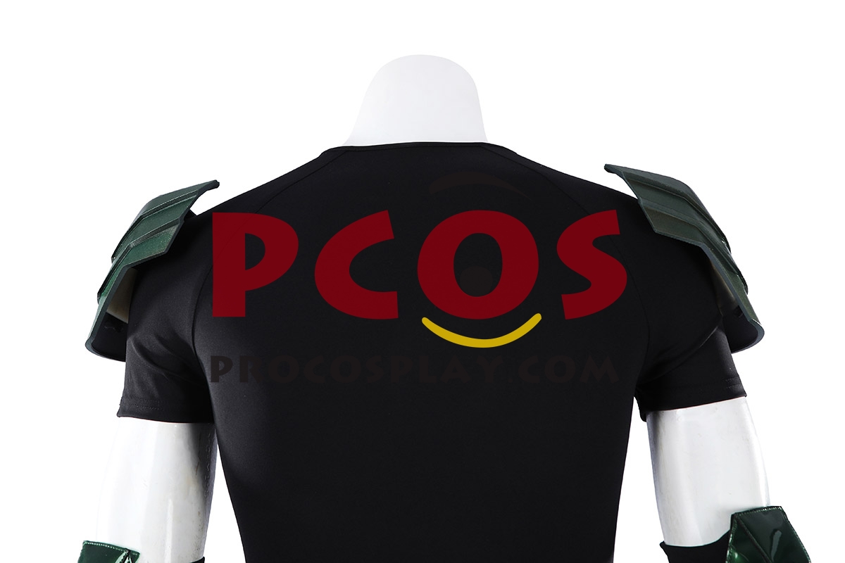 Color Block Padded Cosplay Costume C10072