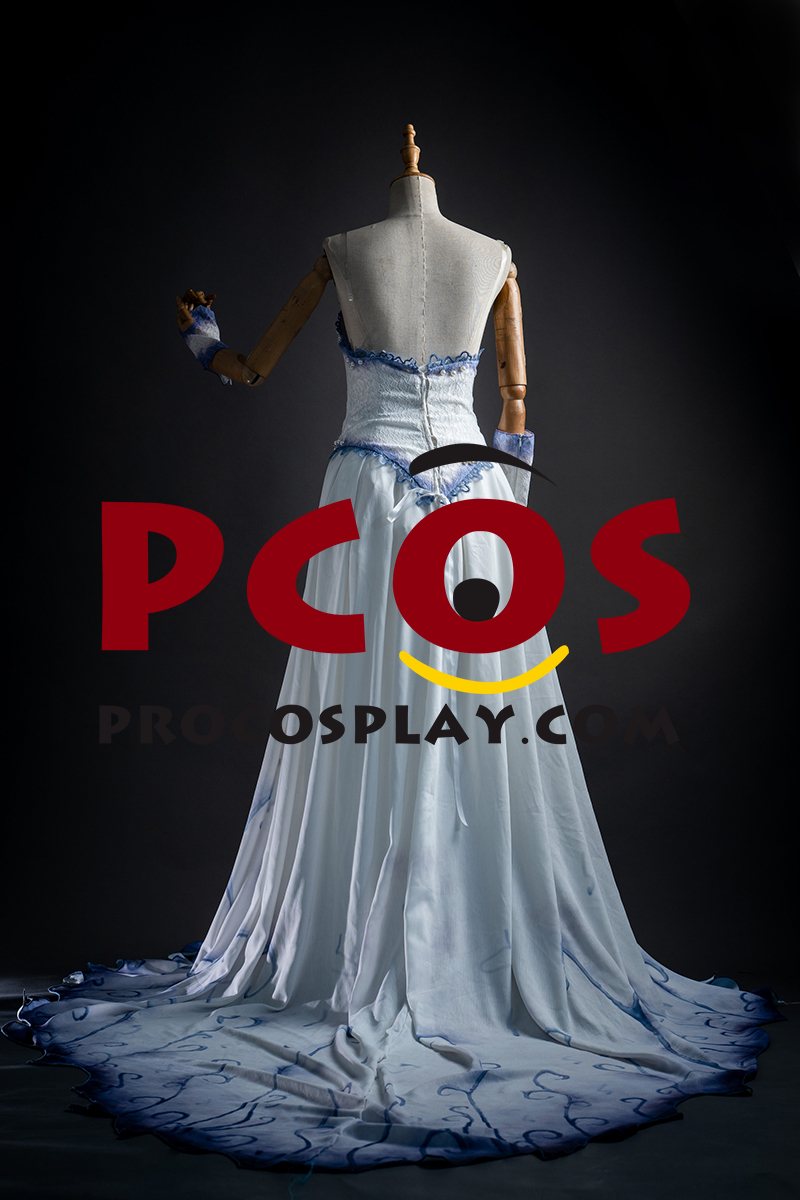 Corpse Bride Emily Cosplay Costume C08774
