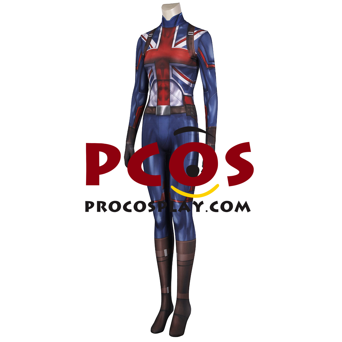 What if...? Peggy Carter Captain Carter Cosplay Jumpsuit C00857