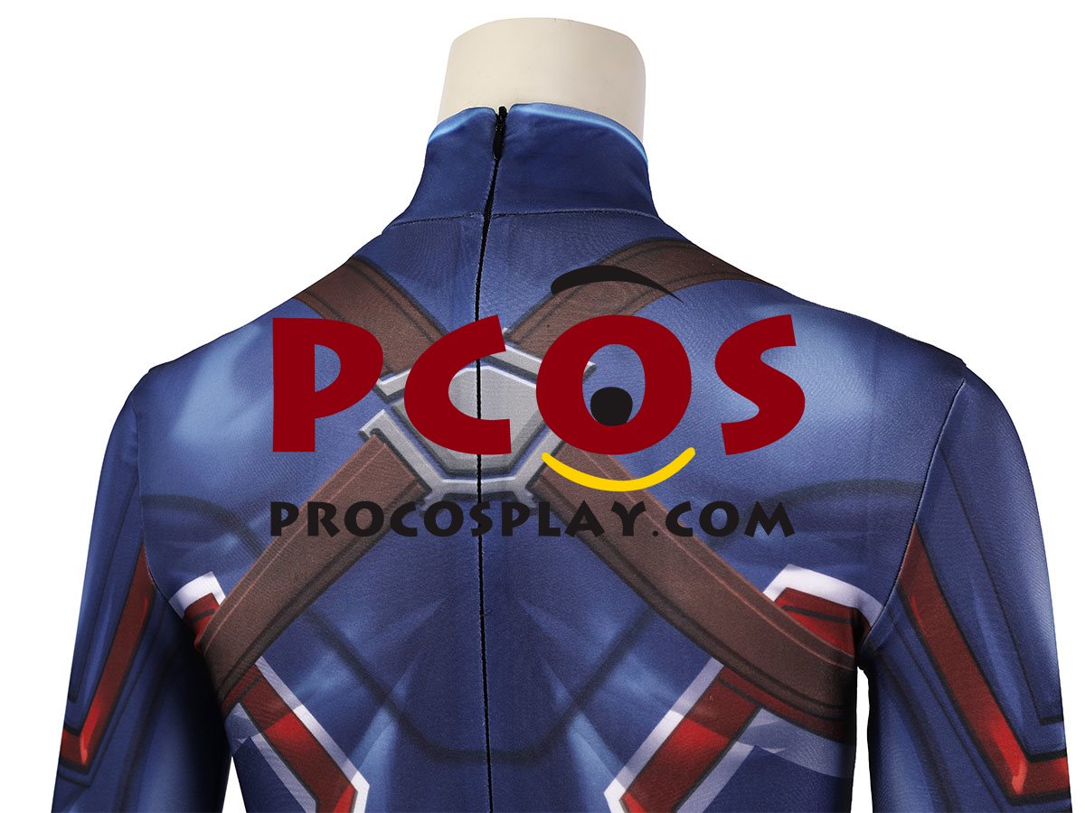 What if...? Peggy Carter Captain Carter Cosplay Jumpsuit C00857