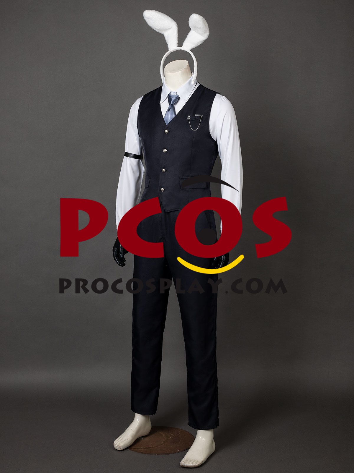 Love And Deepspace Shen Xinghui Bunny Deacon Cosplay Costume C09283
