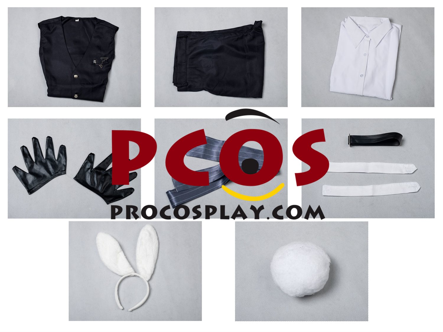 Love And Deepspace Shen Xinghui Bunny Deacon Cosplay Costume C09283