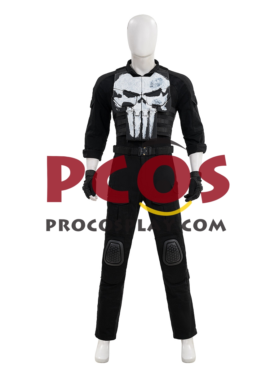 Punisher One Last Kill Frank Castle Cosplay Costume C10028