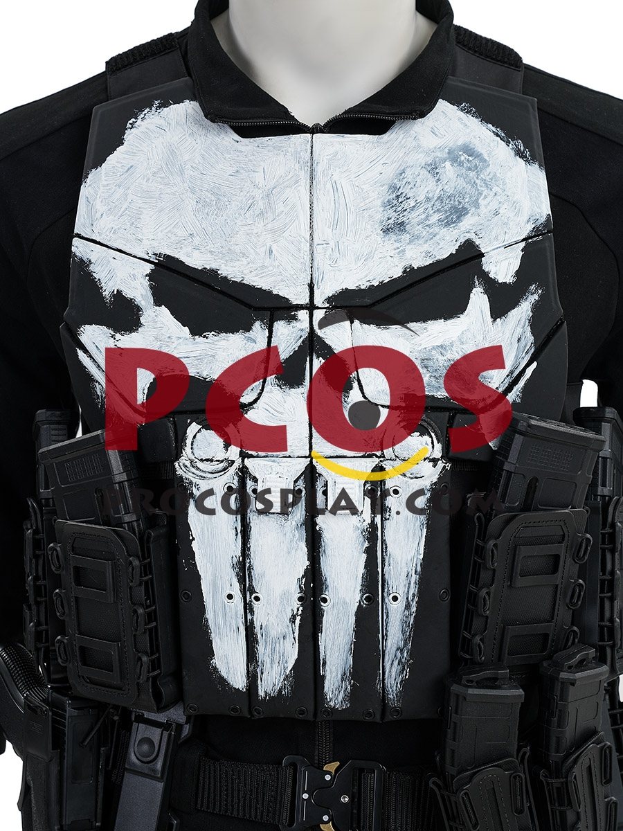 Punisher One Last Kill Frank Castle Cosplay Costume C10028