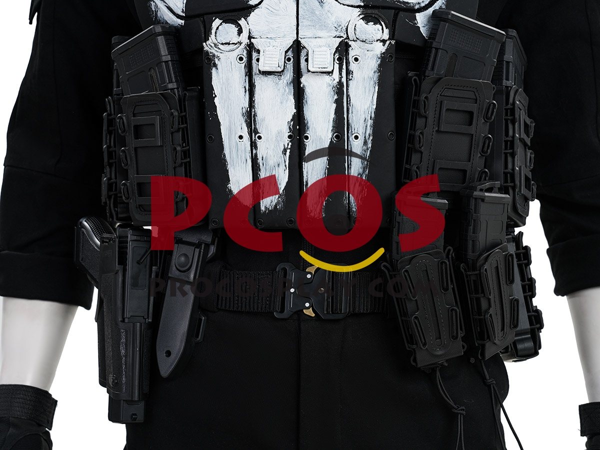Punisher One Last Kill Frank Castle Cosplay Costume C10028