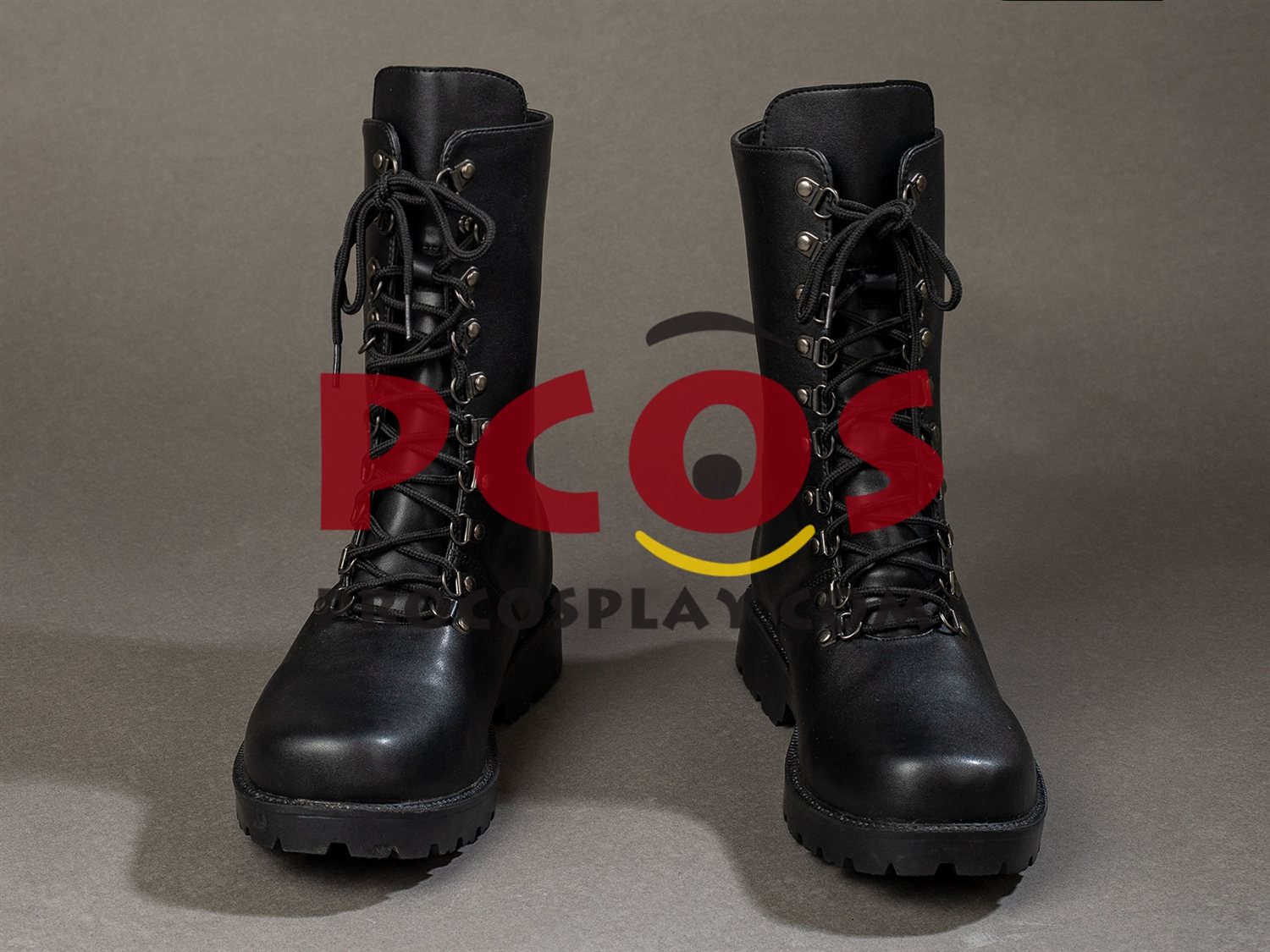 Black Tactical Combat Cosplay Shoes C10062P