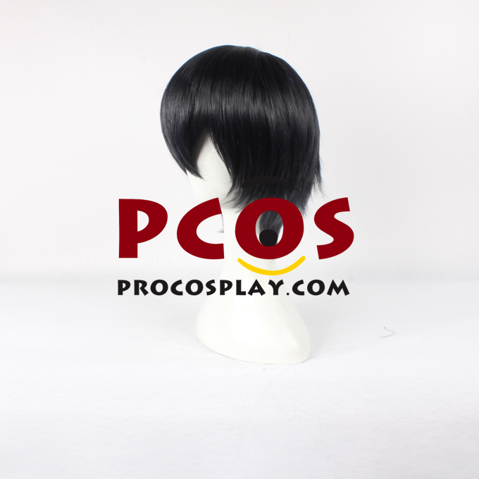 Tobio Kageyama Navy Blue and Black Cosplay Wigs 343C